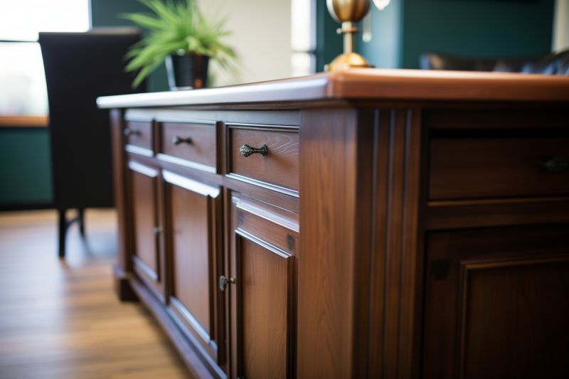 Oak Cabinet Refinishing